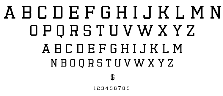 Emilio 19 font