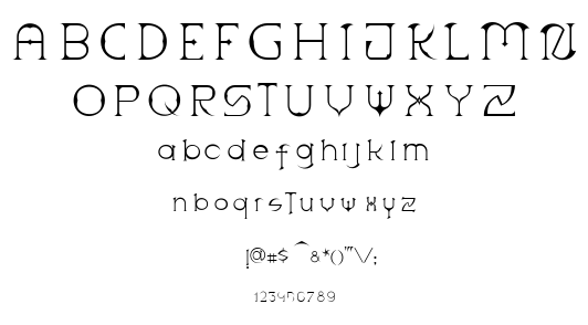 Scythe font