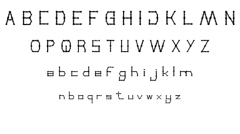 THIN DECORATIVE font