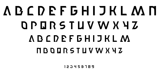 step forward font