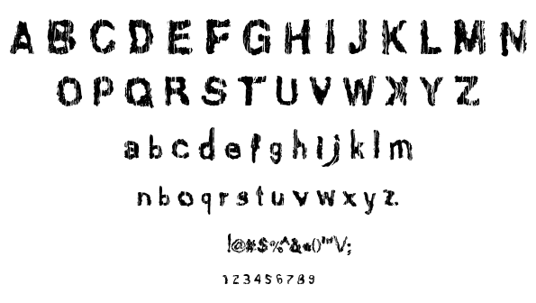 Ashes To Ashes font