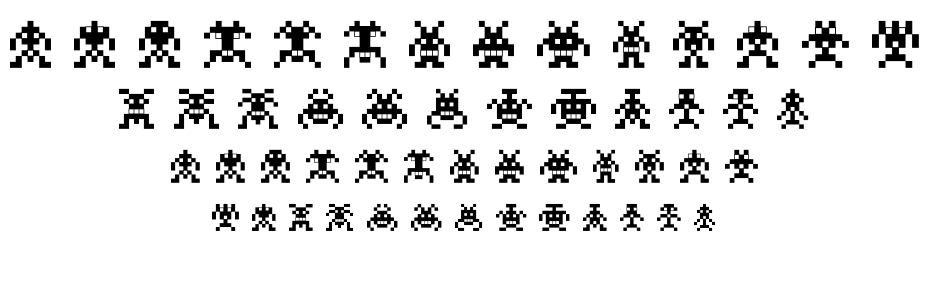 Binary Soldiers font