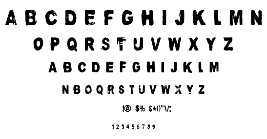 DK Nutnik font