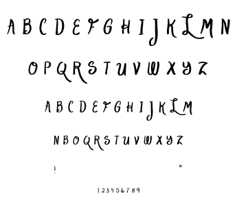 Lake Script font