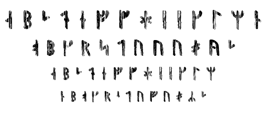 Nidhogg Runic font