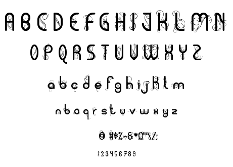 Pycuafodi font