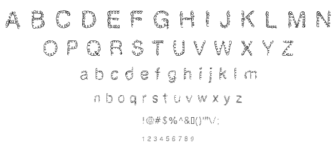 Tournicoti font