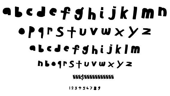 Another Student font