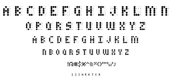 Charaille AOE font