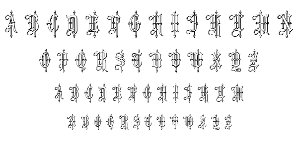 Leothric font