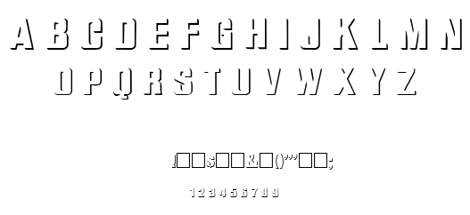 What ARelief font