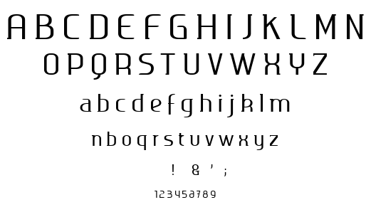 Ageone serif font