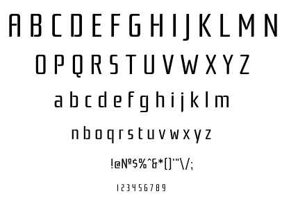 Rationale One font