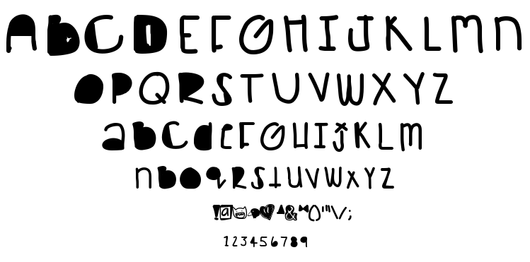 Afterparty font