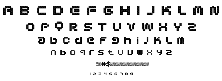 Designer Pixels font