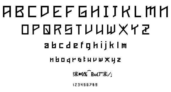 Phoenixians font