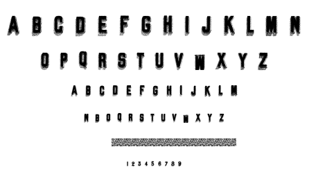 Standard Header font