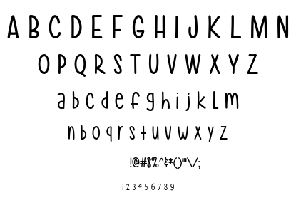 Hey Pretty Girl font