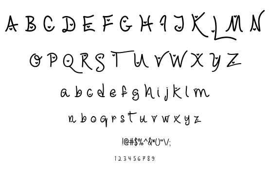 Love Trust font