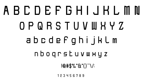 Make Peace font