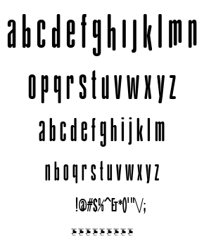 gAbAcHiTA FFP font