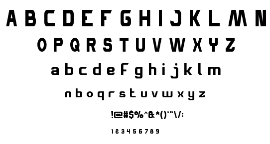Space Truckin font