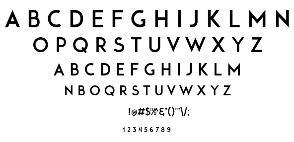 ADAM font