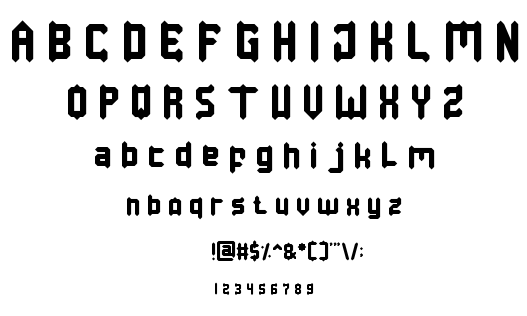 Baby Metal font