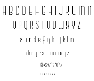 CHASE font
