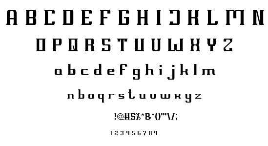 MILLENIUM 3 font
