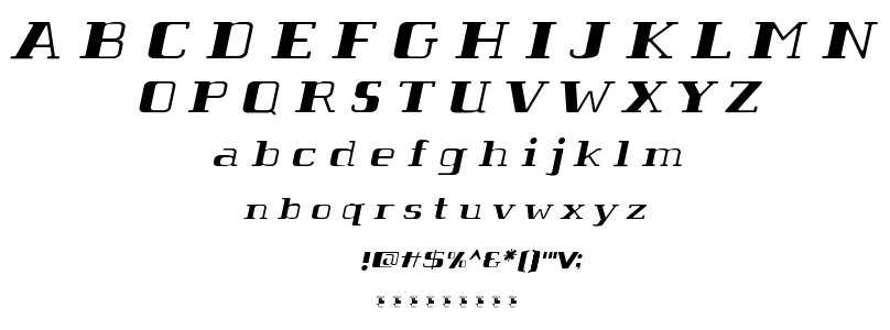 Tabaiba wild font