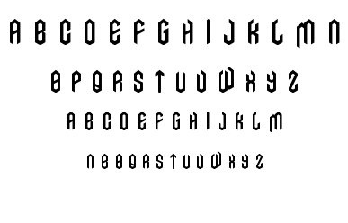 AXE font