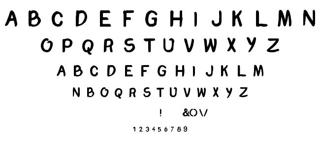 Chomp font