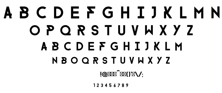 Farray font