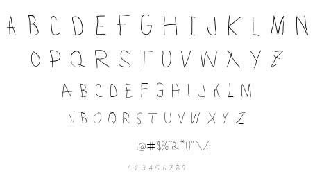 Lamiar font