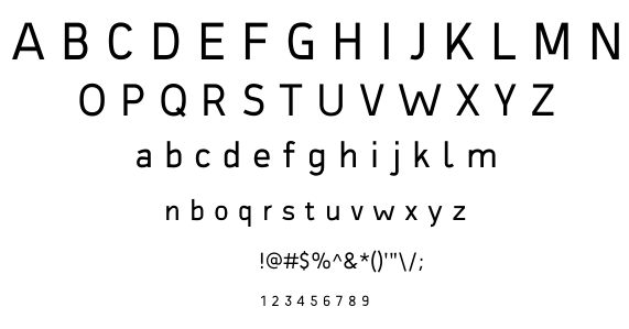 Bosun font