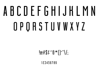 Building font