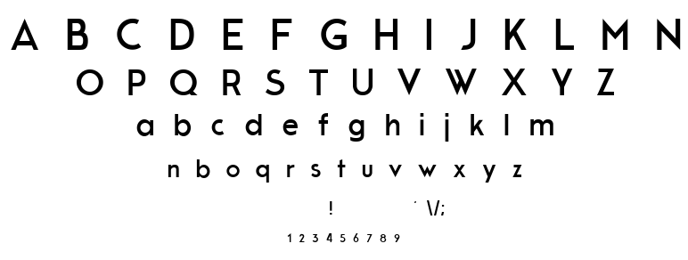 Modern Sans font