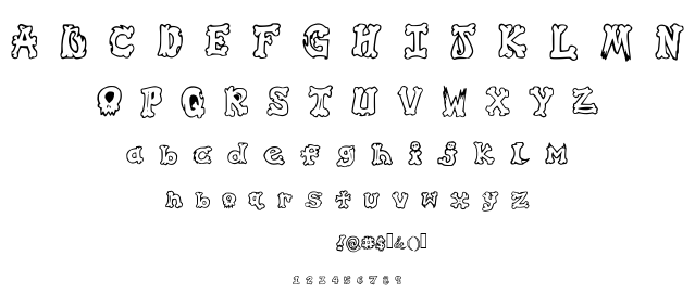 Graffiti In My Bones font