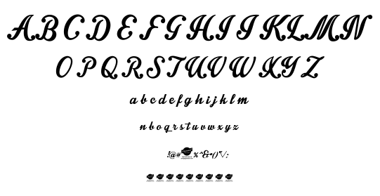 Intrique Script font