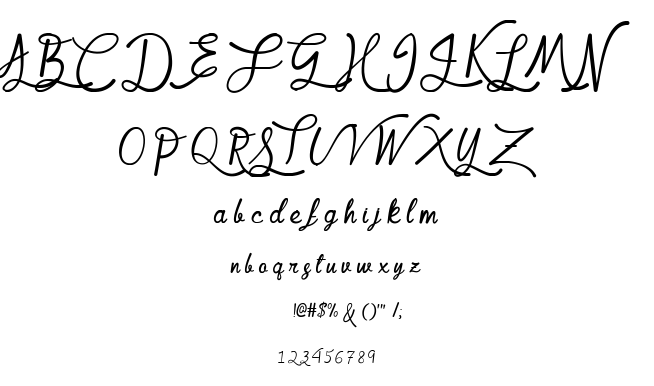 Mf Queen Leela font