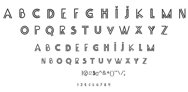 Adec font