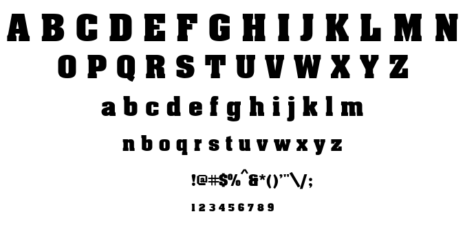 Aardvark font