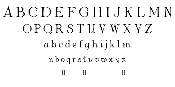 Albemarle font