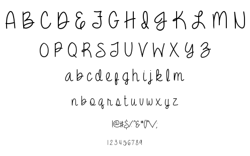 Amber Shaie font