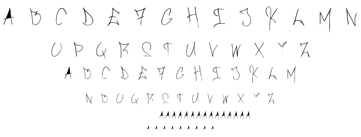 Brush Of Anarchy font