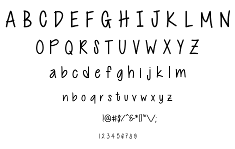 Cutie Patootie font