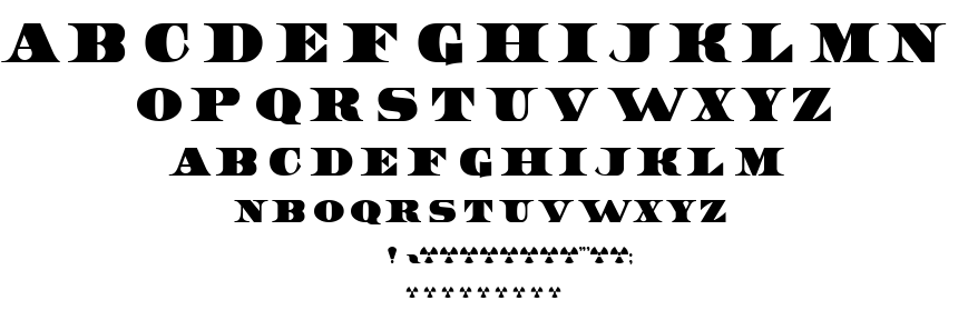 Dollar font