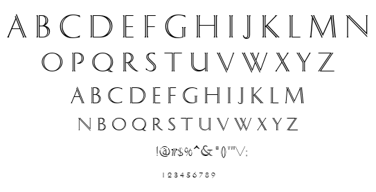 Dolphian font