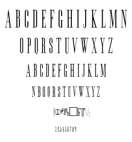 Edition font